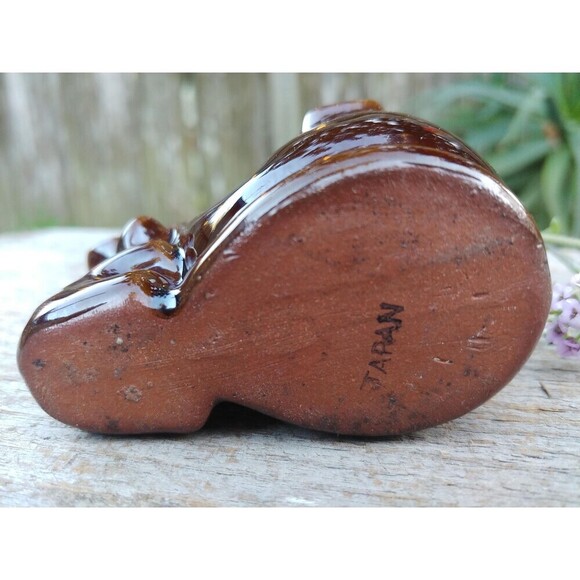 Vintage Ceramic Elephant Ashtray // Pipe Holder - Picture 8 of 10